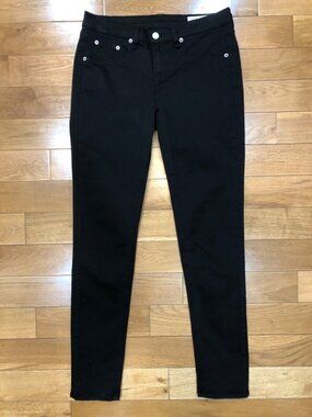 Rag & Bone Jean Legging Jean Premium Skinny Black Jean Size 29